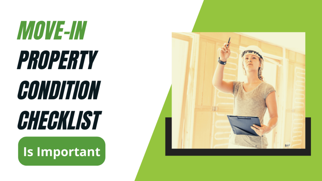 Why a Move-In Property Condition Checklist Is Important - Article Banner